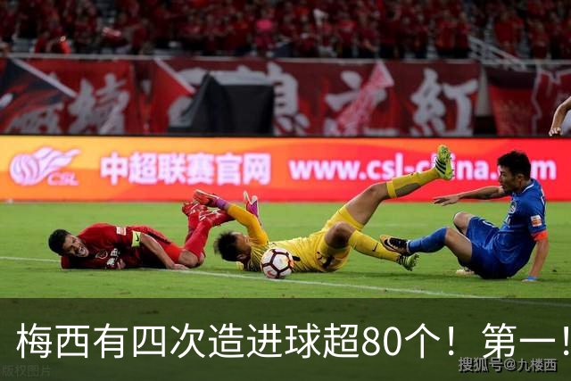 梅西有四次造进球超80个！第一！一年造116球！独一档！