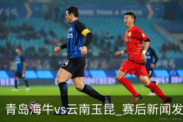 青岛海牛vs云南玉昆 赛后新闻发布会